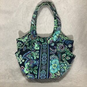 Vera Bradley Floral Quilted‎ Tote Bag Purse Handbag Lightweight Carryall